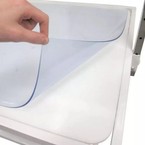 Shernbao Silicone table mat - transparentna mata na stół groomerski, 140 x 60 cm