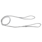 Show-tech Nylon Show Lead Grey - ringówka sznurek z krętlikiem, szara, 5mm