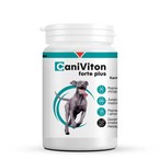 Vetoquinol Caniviton Forte Plus - preparat wspomagający funkcje chrząstki stawowej, dla psów, 90 tabletek