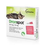 Vetoquinol Dronspot - preparat na odrobaczenie dla średnich kotów, krople spot-on