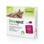 Vetoquinol Drontal Dronspot - preparat na odrobaczenie dla dużych kotów, krople spot-on