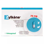 Vetoquinol Zylkene - środek uspokajający dla psów i kotów, 10 kapsułek 75mg