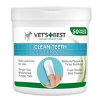 Vet’s Best - czyściki stomatologiczne na palec dla psów, opakowanie 50 sztuk
