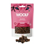 Woolf Soft Cubes Salmon Monoprotein - przysmak dla psa, pyszne kosteczki z łososia, 100g