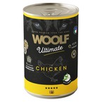 Woolf Ultimate Dog Adult Chicken with sage - bezglutenowa, pełnoporcjowa karma wilgotna z kurczakiem i szałwią dla dorosłych psów, 400g