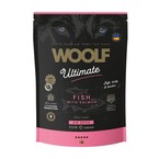 Woolf Ultimate Dog Adult Fish with Salmon - bezzbożowa, pełnoporcjowa karma półwilgotna ze świeżą rybą i łososiem dla dorosłych psów wszystkich ras, 1kg