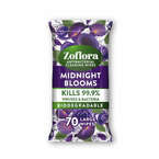 Zoflora Midnight Blooms Antibacterial Cleaning Wipes - zapachowe chusteczki do dezynfekcji przedmiotów i powierzchni, 70 sztuk