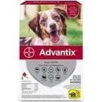 Bayer Advantix (10-25 kg) - preparat w płynie dla psów przeciwko kleszczom i pchłom, 4 pipety