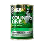 John Dog Country Line kaczka - pełnoporcjowa karma dla szczeniąt i psów młodych wszystkich ras, 800g