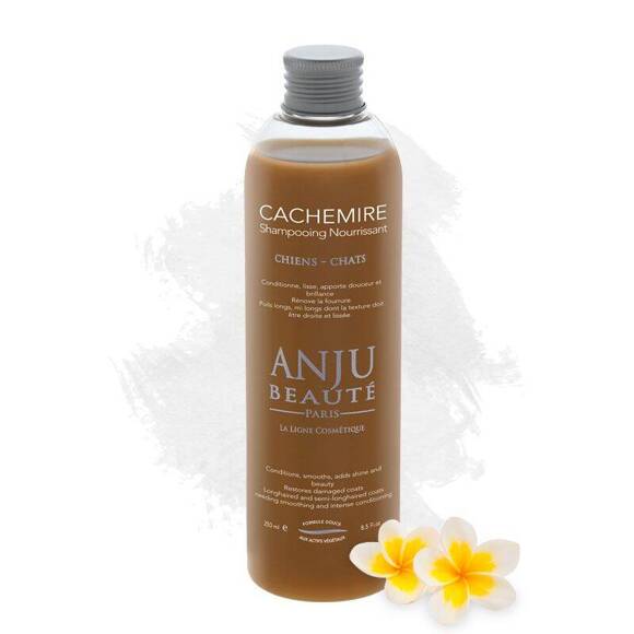 Anju Beaute Cachemire - szampon odżywiający, wygładzający, dla psów i kotów, 250ml