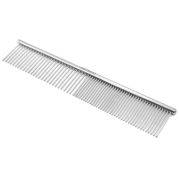 Artero Large Pin Comb - metalowy grzebień z mieszanym (50:50) rozstawem pinów, długość 18.7cm