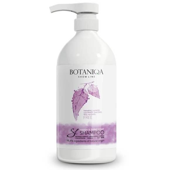 Botaniqa Show Line Harsh & Shiny Coat Shampoo - szampon do sierści grubej i szorstkiej 1l