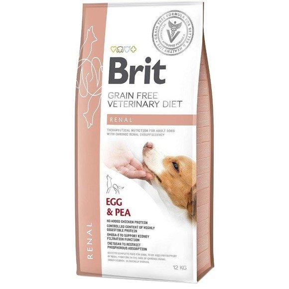 Brit Grain-free Veterinary Diet Renal - sucha karma dla psów z upośledzoną funkcją nerek