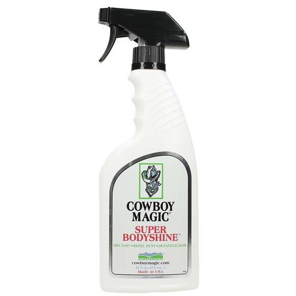 Cowboy Magic Super Bodyshine - odżywka z filtrem UV, nabłyszczająca, dla koni i psów 473ml