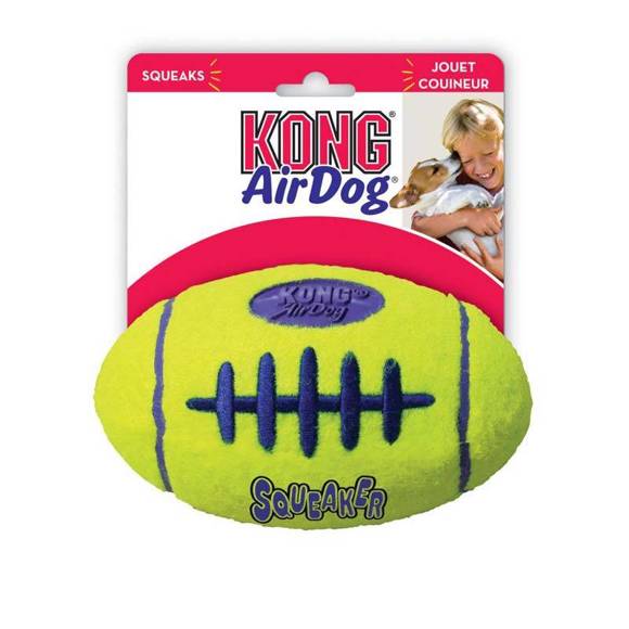 KONG® AirDog® Squeaker Football - zabawka dla psa