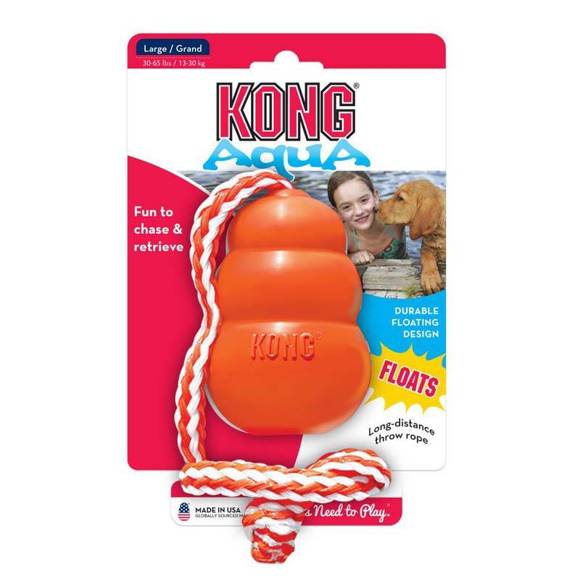 KONG® Aqua - pływająca zabawka do rzucania dla psa