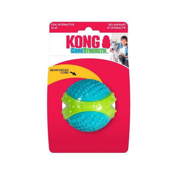 KONG® Corestrength™ Ball - twarda piłka dla psa, ze wzmocnionym rdzeniem