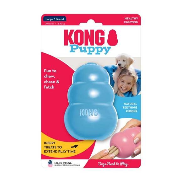 KONG® Puppy - zabawka dla szczeniąt, gryzak dla młodych psów